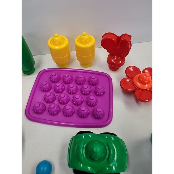 14 pc Fisher Price‎ POP ONZ Building System Additions Vintage Toddlers Preschool - Picture 6 of 7